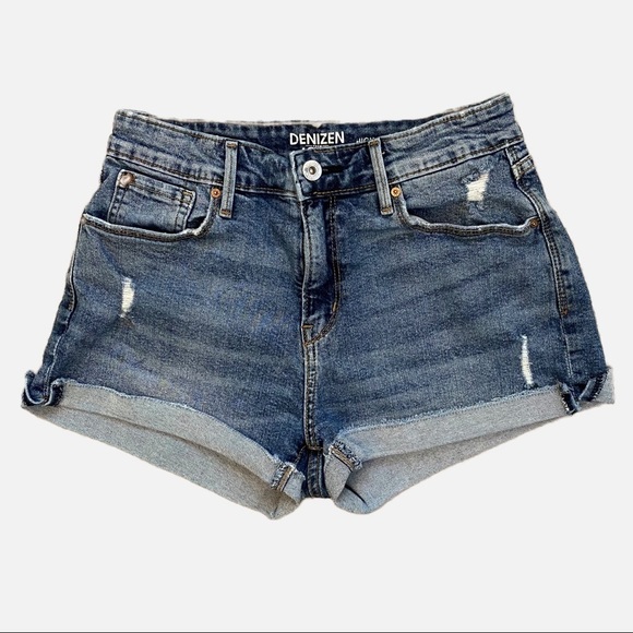 Levi’s Denizen High Rise Shorts Size 27 - Picture 11 of 11